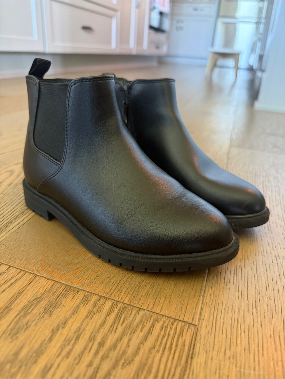 Kids Cat&Jack black Ankle Boots